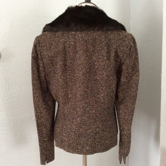 Apt. 9 Jacket removable faux fur collar - Picture 2 of 8